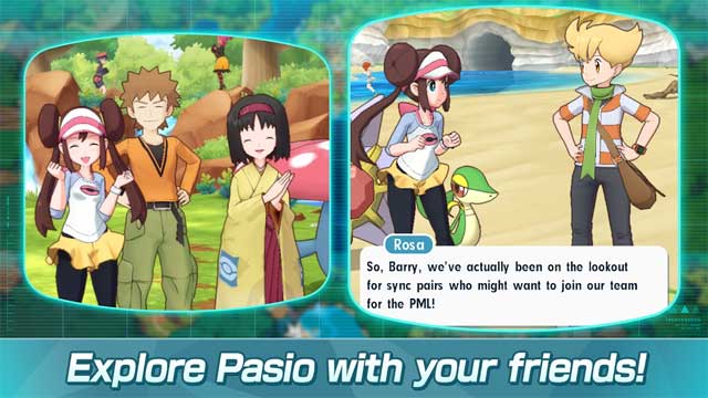Khám phá hòn đảo Pasio to lớn cùng Pokémon và những người bạn đồng hành tuyệt vời