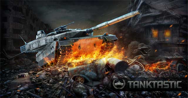 Trải nghiệm những trận chiến xe tăng khốc liệt trong game bắn súng Tanktastic cho Android