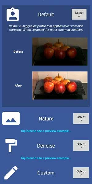 Chỉnh sáng, xóa mờ, nhòe một cách dễ dàng