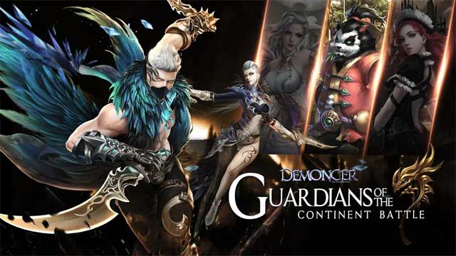 Tham gia cuộc chiến giữa các vệ thần châu lục trong thế giới Demoncer for Android