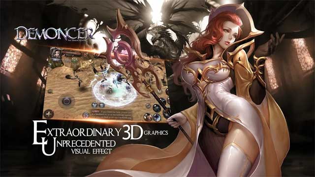 Tận hưởng hệ thống đồ họa 3D tuyệt đỉnh với hiệu ứng thị giác tuyệt vời trong Demoncer