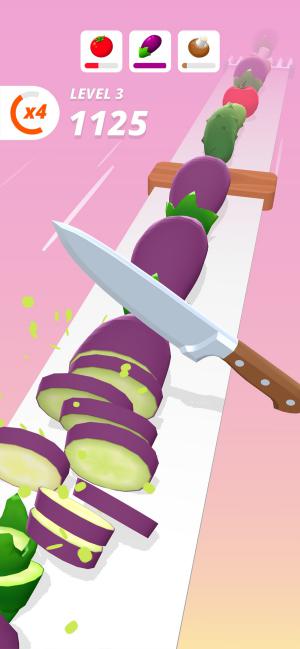 Trở thành đầu bếp và thái lát rau củ trong game hành động Perfect Slices