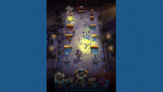 Lao mình vào trận chiến thời gian thực online trong Gears POP