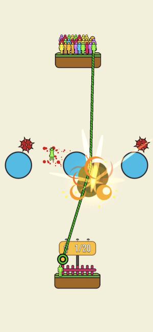 Thách thức tăng dần qua từng màn chơi