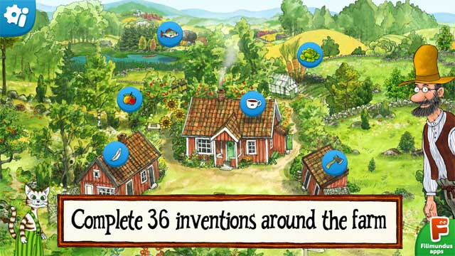 Pettson's Inventions 3 for Android có 36 phát minh mới thuộc 6 lĩnh vực đa dạng
