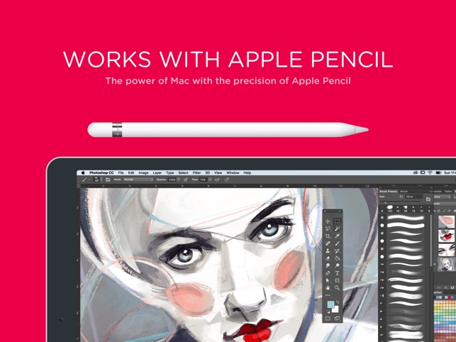 Astropad Standard có hỗ trợ làm việc với bút cảm ứng Apple