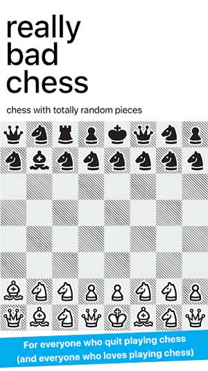 Mỗi level trong Really Bad Chess sẽ cung cấp những quân cờ ngẫu nhiên