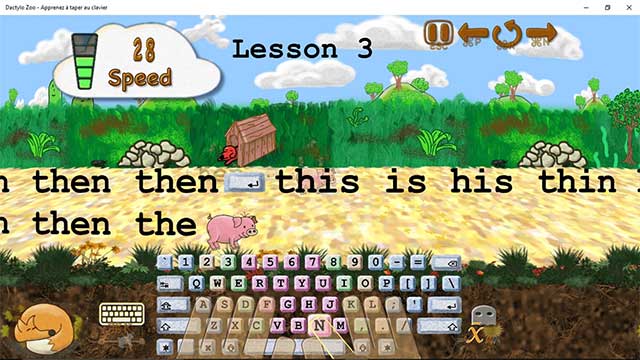 Animal Typing là ứng dụng tập gõ 10 ngón miễn phí cho trẻ em