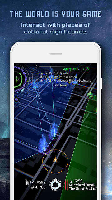 Ingress Prime cho Android có đồ họa đẹp