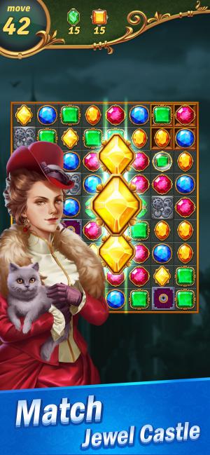 Game xếp hình match-3 tìm kho báu trong di tích cổ