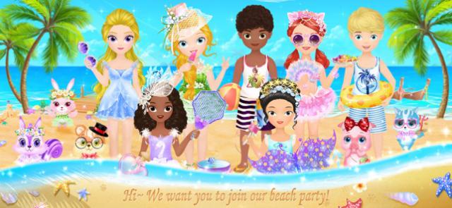 Tham gia bữa tiệc trên bãi biển cùng rất nhiều hoàng tử, công chúa xinh đẹp trong Princess Libby's Beach Day 