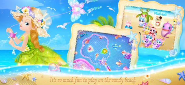 Princess Libby's Beach Day  có rất nhiều hoạt động vui nhộn để bạn chơi trên bãi biển