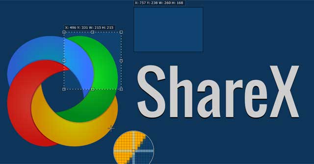 ShareX giúp bạn chụp mọi vị trí màn hình chuẩn như ý muốn