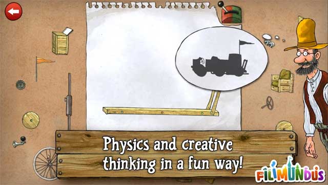 Game Pettson's Inventions Deluxe Android sẽ giúp các bạn nhỏ học cách tư duy sáng tạo 