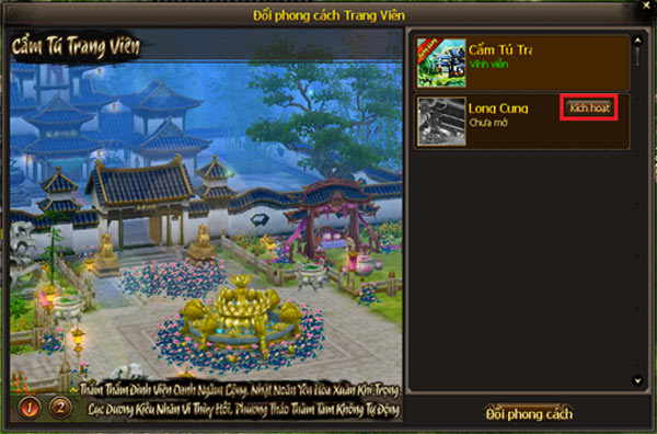 Chuyển đổi phong cách Trang Viên sang Long Cung Đáy Biển