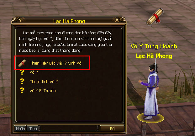 Thiên Hiện Bắc Đẩu Ý Sinh Võ