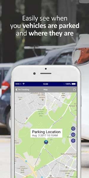 Dễ dàng biết được vị trí đỗ xe và nơi chúng đi tới với Letstrack