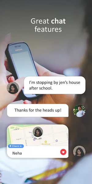 Nhắn tin và trò chuyện miễn phí với Letstrack app