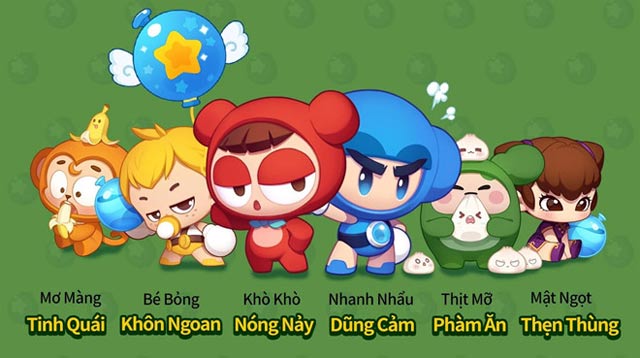 Hệ thống nhân vật đa dạng