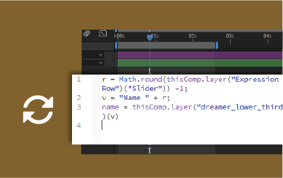 After Effects  cập nhật kế thừa các biểu thức