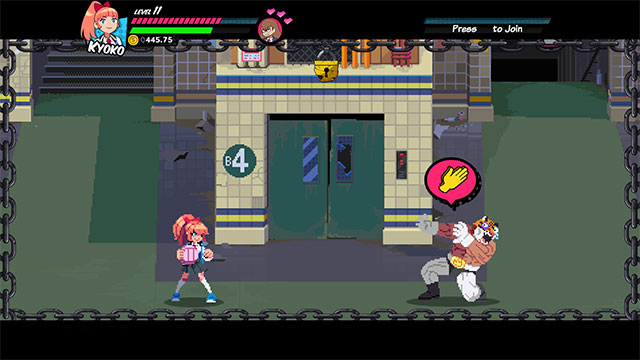 Chơi game River City Girls 1 mình và chống lại những kẻ xấu trong thành phố