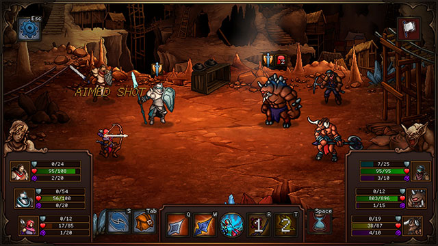Gameplay nổi bật với các trận đánh theo lượt đầy tính chiến thuật