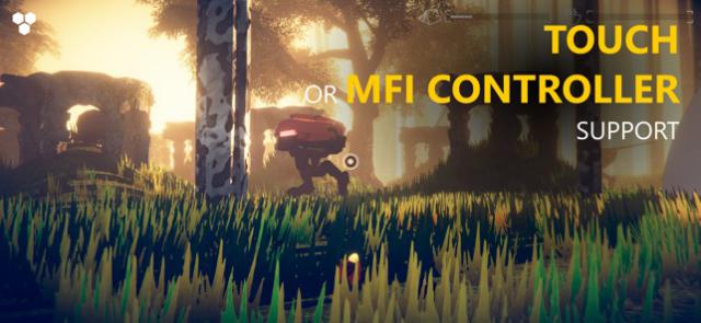 Game Widower's Sky hỗ trợ bộ điều khiển MFI và cảm ứng chạm