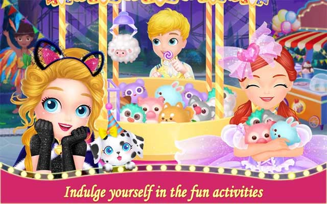 Tham gia các hoạt động thú vị trong bữa tiệc hóa trang Princess Libby's Fantasy Carnival
