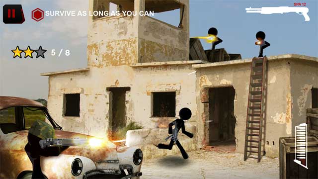 Thực hiện nhiều nhiệm vụ nguy hiểm và phần vui nhộn trong Stick Squad: Sniper Battlegrounds