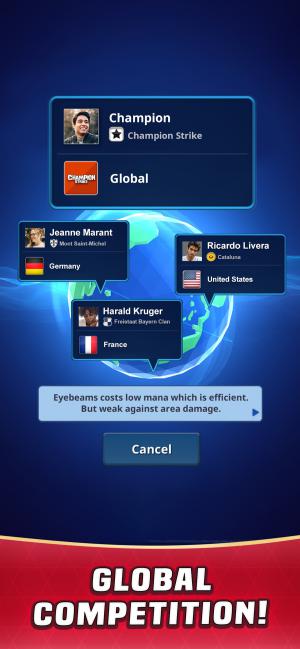 Champion Strike cho bạn cạnh tranh với game thủ toàn cầu