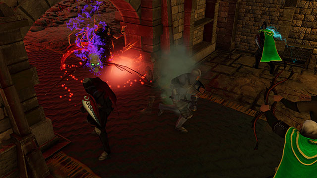 Tận dụng kỹ năng nhân vật để diệt quái ngáng đường