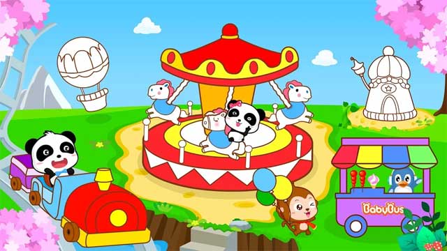 Nội dung các bức tranh trong game Colors đều là những hoạt động quen thuộc