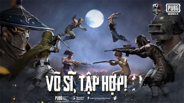 Royale Pass mùa 9 là một trận chiến của các võ sĩ cổ đại