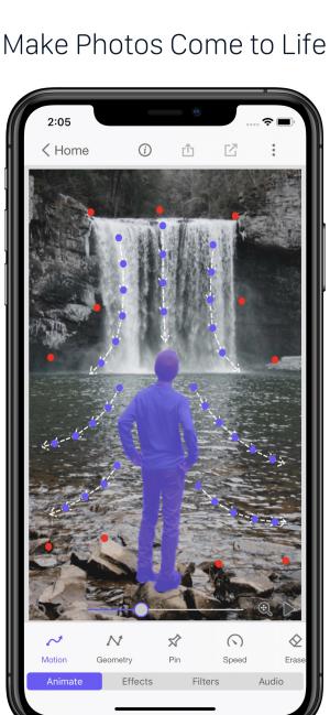 StoryZ Photo Motion là ứng dụng làm ảnh động từ ảnh tĩnh