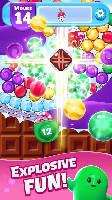 Sugar Blast cho Android mang tới trải nghiệm thú vị