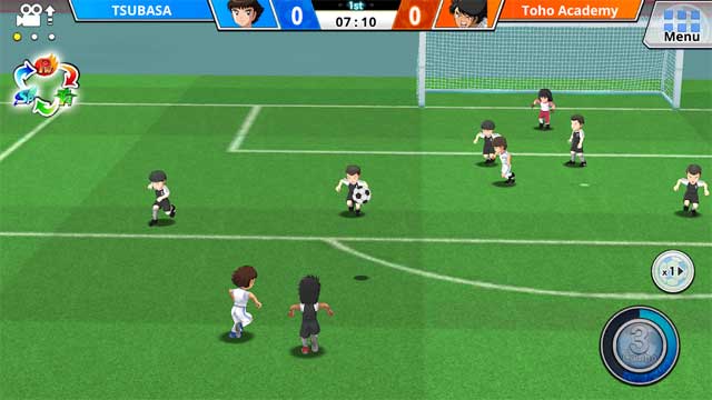 Tận hưởng những trận cầu sôi động trong game Captain Tsubasa ZERO - Miracle Shot