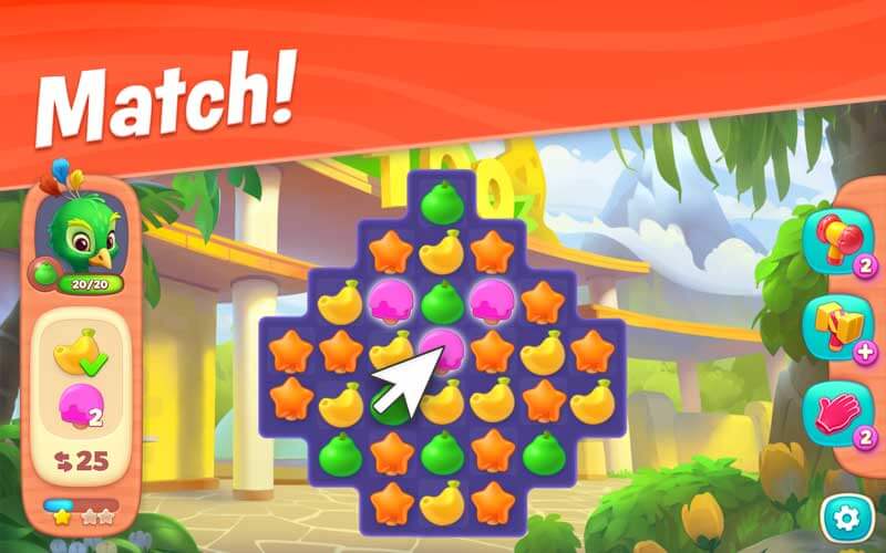Wildscapes cho Mac có nhiều mini-game thú vị 