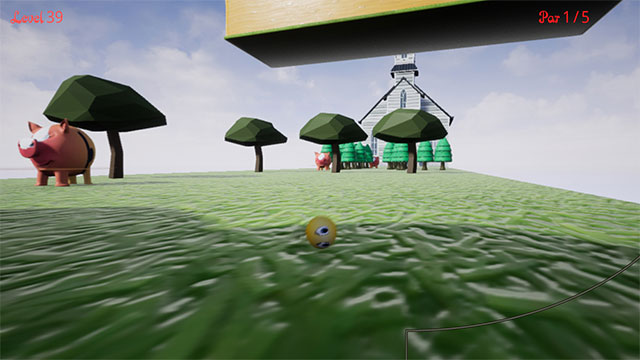 Angry Golf là game đánh golf hài hước và cực kỳ thách thức