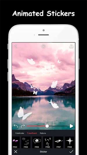 Chèn sticker động vào ảnh