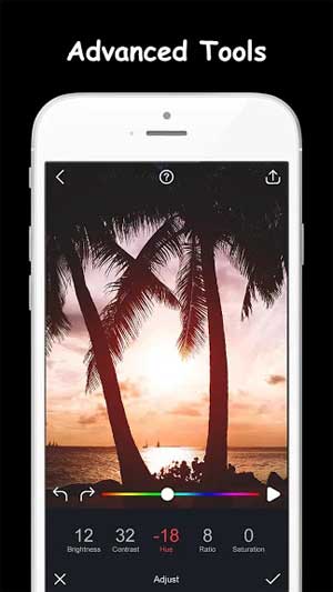 Nhiều công cụ chỉnh sửa nâng cao