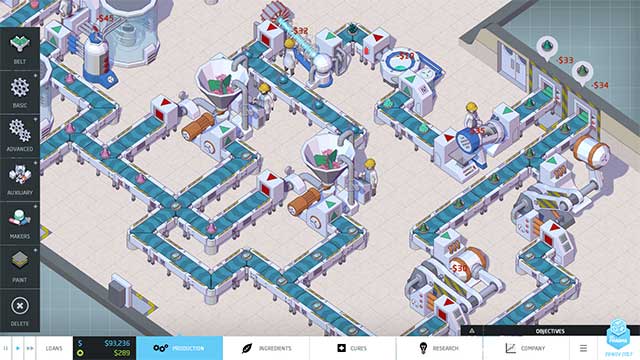 Big Pharma là game mô phỏng quản lý công ty dược phẩm hiện đại