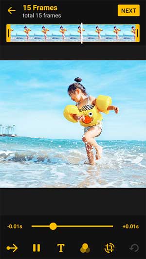 Dễ dàng kiểm soát và thay đổi tốc độ khung hình