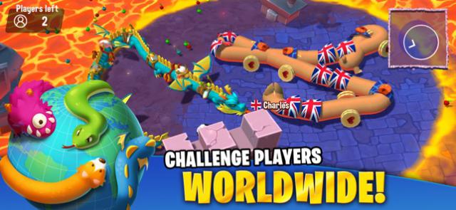 Thách thức người chơi toàn cầu trong các trận chiến hành động thời gian thực