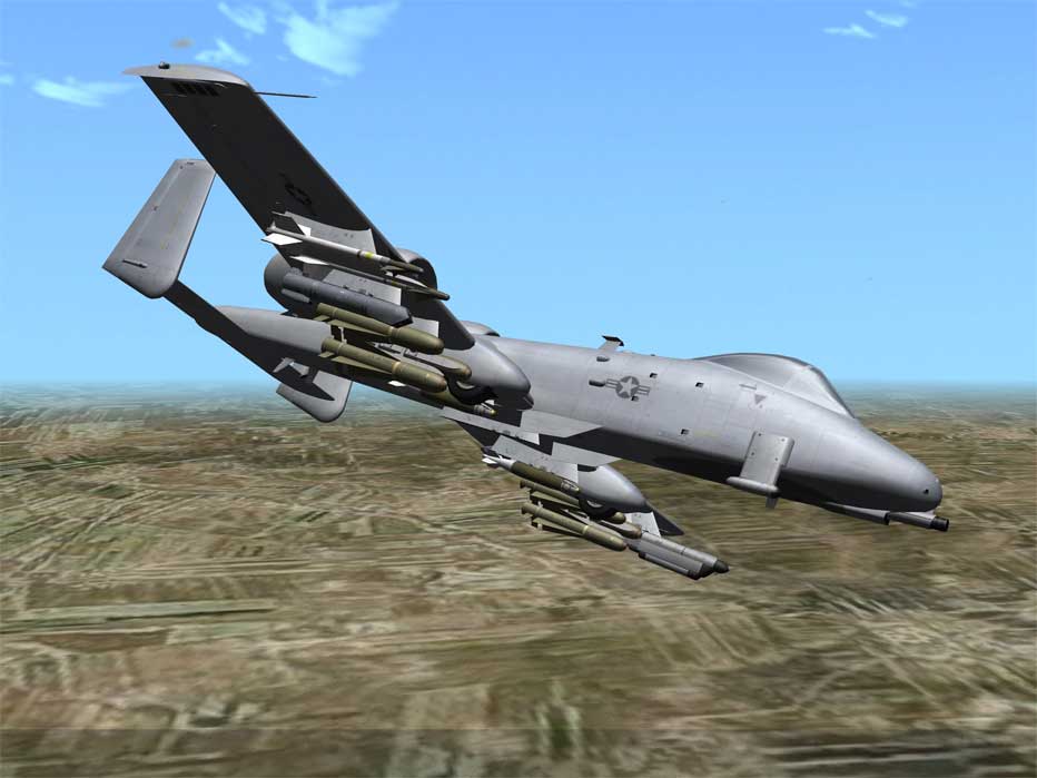 Đồ họa game Strike Fighters Modern Combat cho iOS tương đối sắc nét