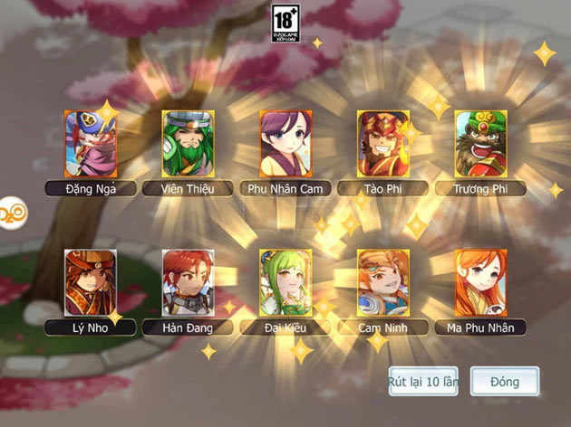 Hệ thống nhân vật trong TS Online Mobile