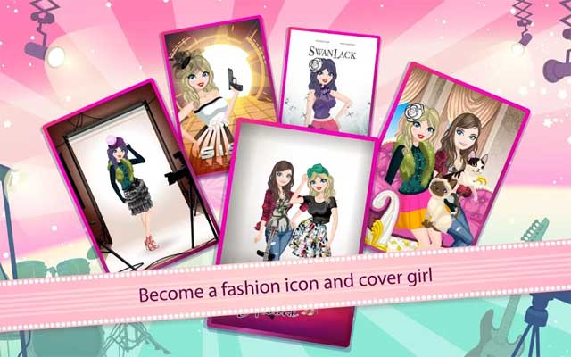 Trở thành một biểu tượng thời trang trong game Tiffany Alvord Dream World cho Android