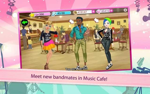 Gặp gỡ nhiều người bạn mới và tương tác với các đồng nghiệp ngôi sao