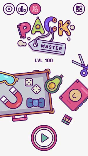 Trở thành chuyên gia xếp đồ trong game Pack Master cho Android