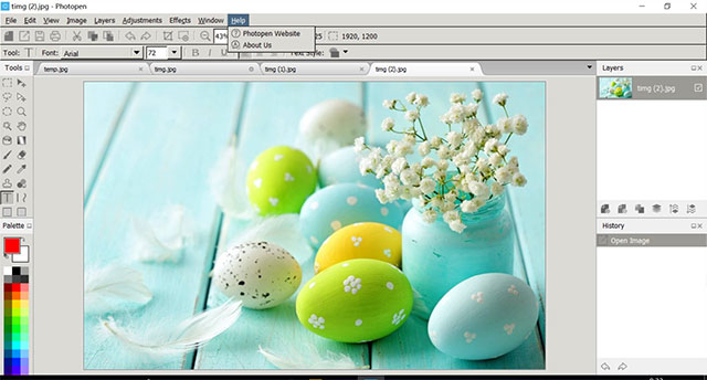 PhotoPen for Windows 10 cung cấp loạt công cụ sửa ảnh, thiết kế đồ họa vector chất lượng