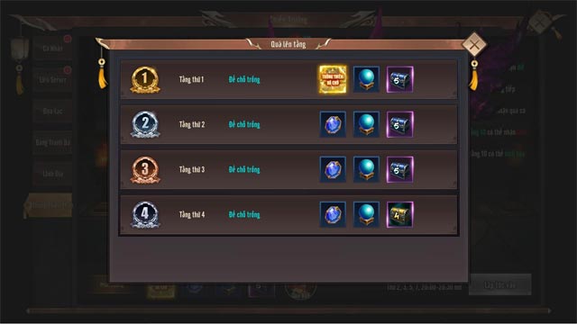 Quà xếp hạng